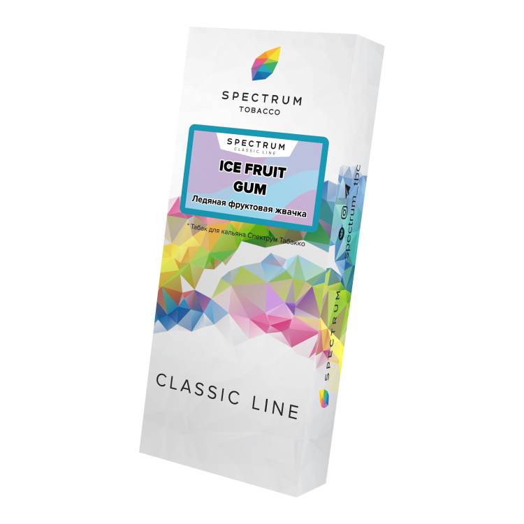 Табак Spectrum - Ice Fruit Gum (Ледяная Жвачка) 100 гр