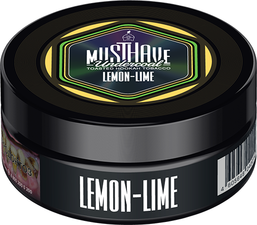 Табак MustHave - Lemon-Lime (Лимон-Лайм) 125 гр
