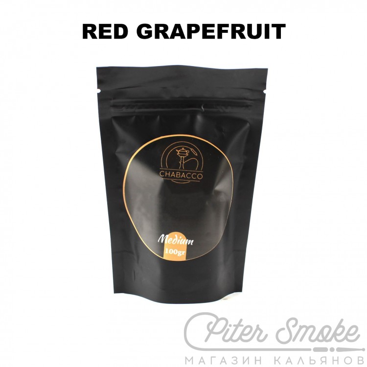 Табак Chabacco Medium - Red Grapefruit (Красный Грейпфрут) 100 гр