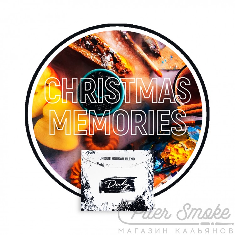 Бестабачная смесь Daly - Christmas Memories (глинтвейн и яблочный штрудель) 50 гр
